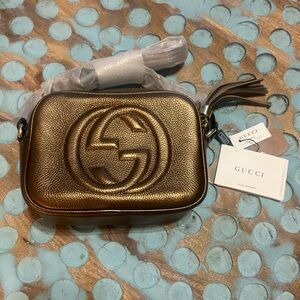 Gucci Bronze Disco Crossbody 🎀